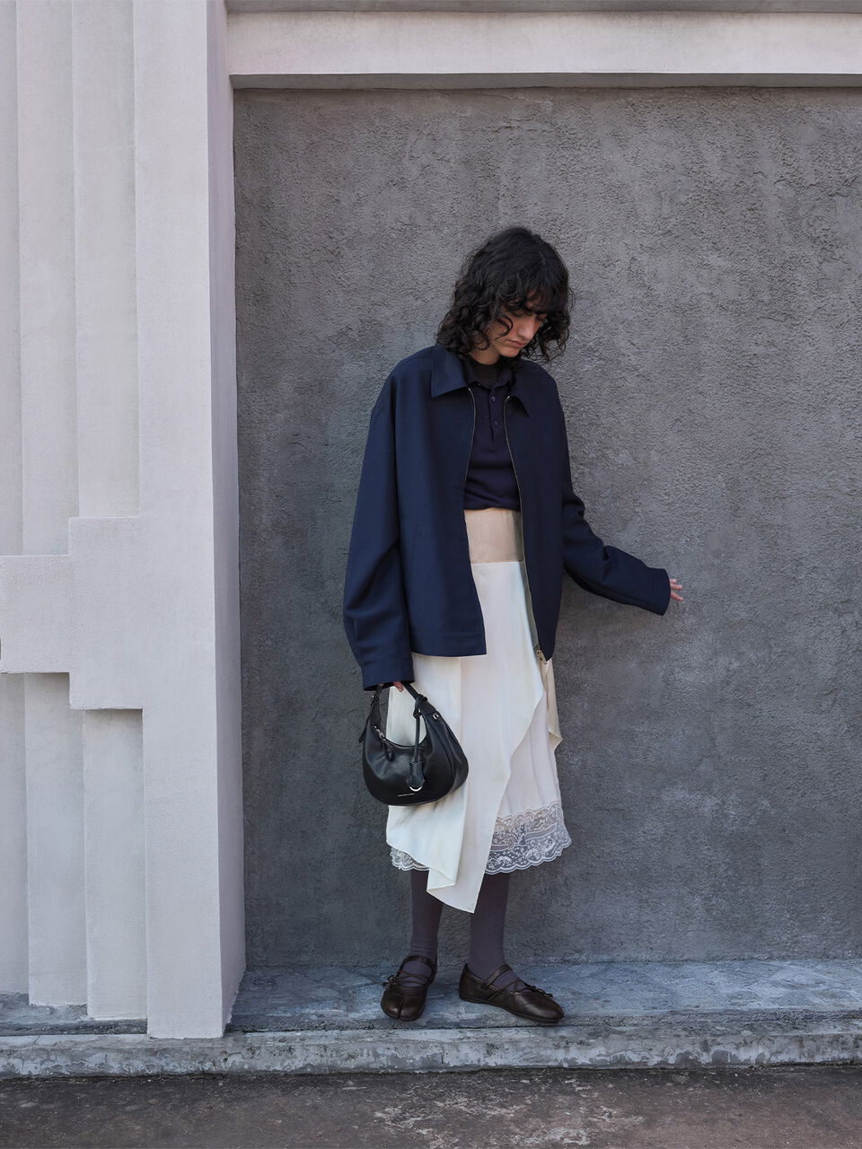 Aether 分趾瑪莉珍鞋 - 咖啡色 - CHARLES & KEITH