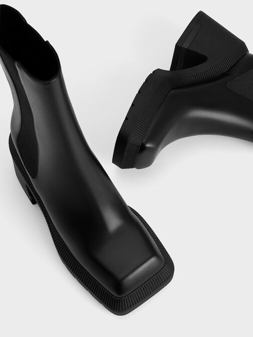 Emery Chelsea Calf Boots, Black, hi-res