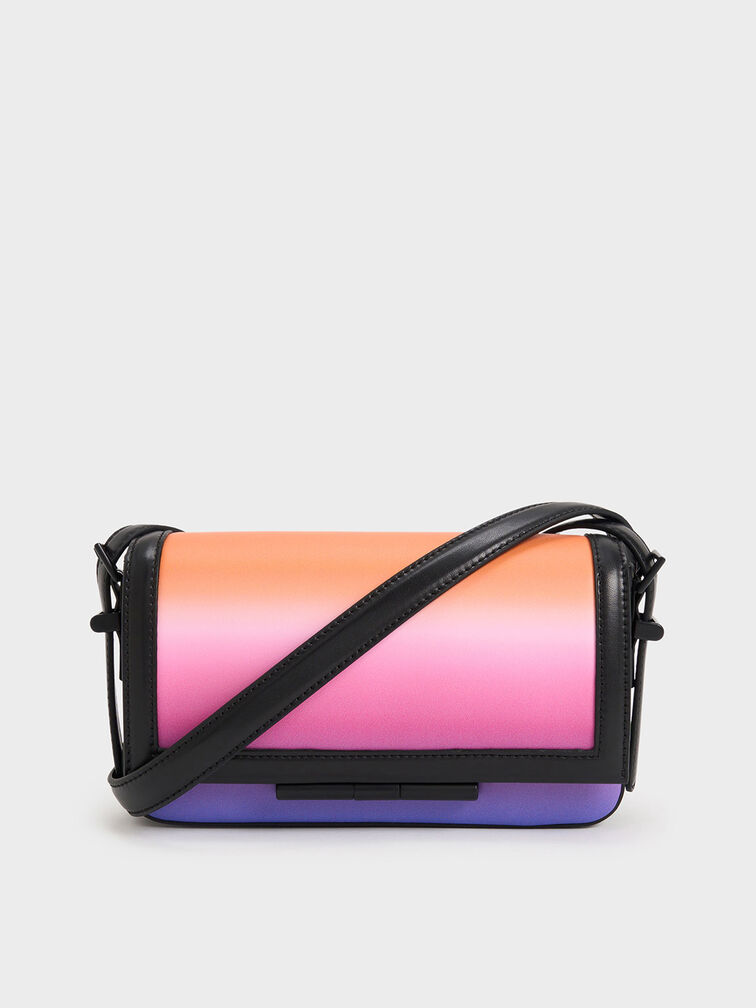 Cesia Holographic Crossbody Bag, Holographic, hi-res