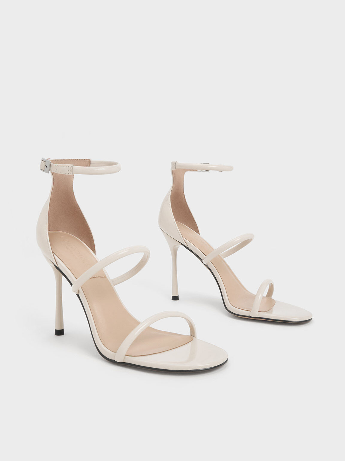 White 3 new arrivals strap heels