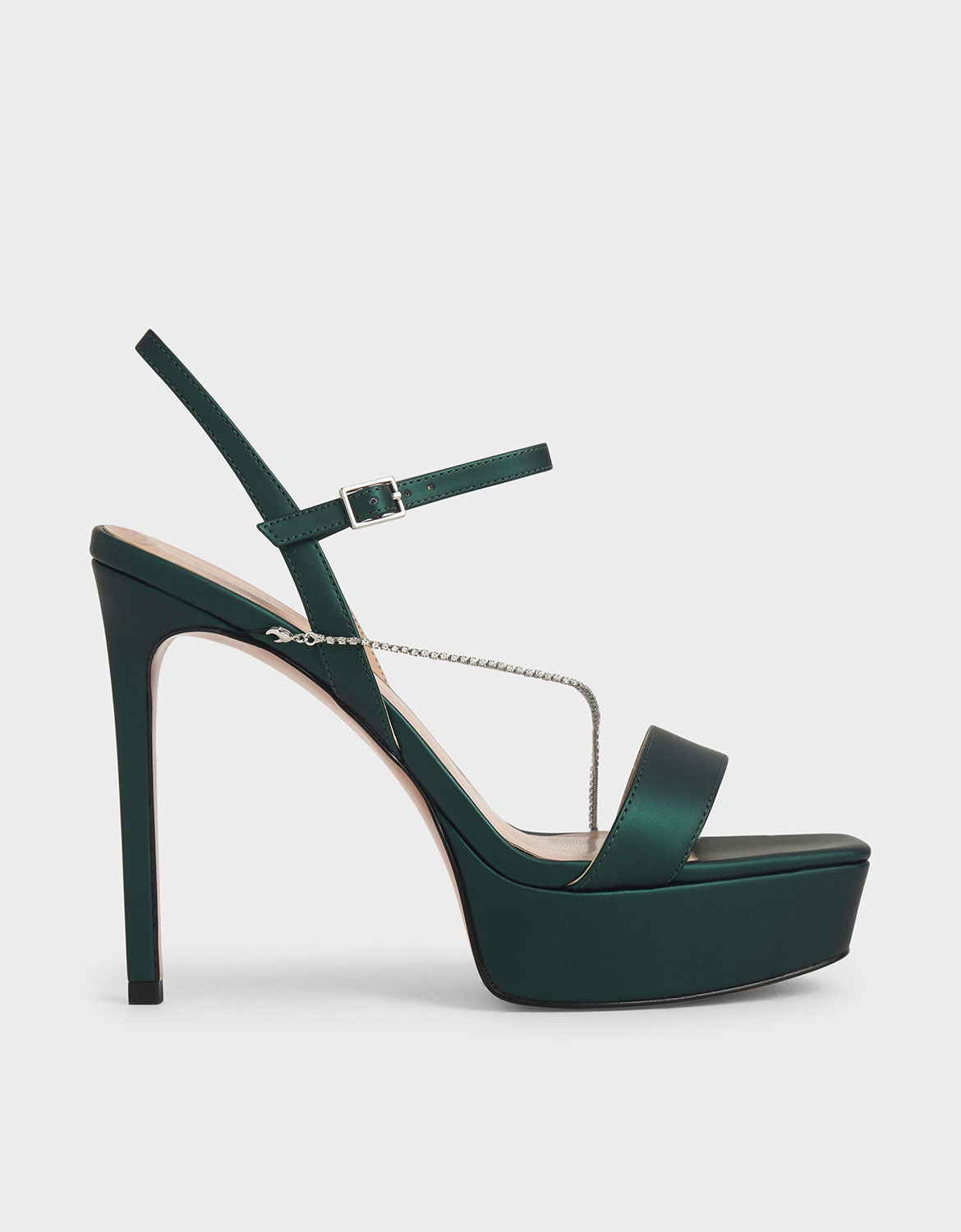 dark green heels