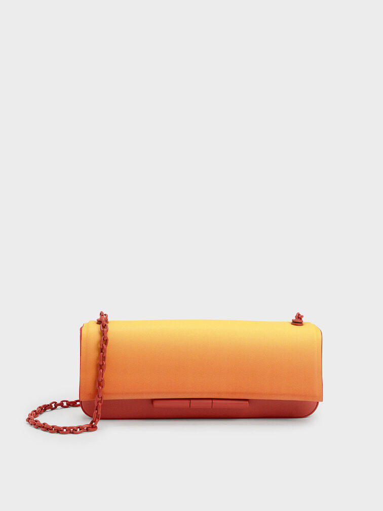 Cesia Chain Strap Bag, Sunset, hi-res