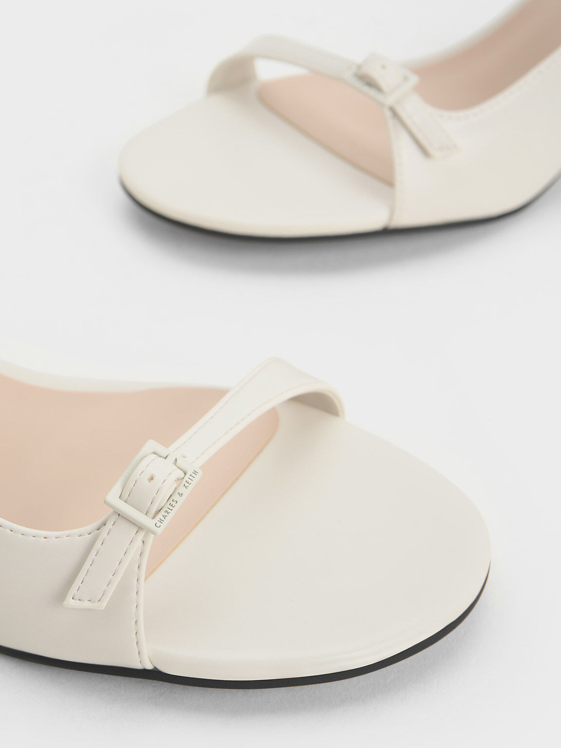 White strap mules online