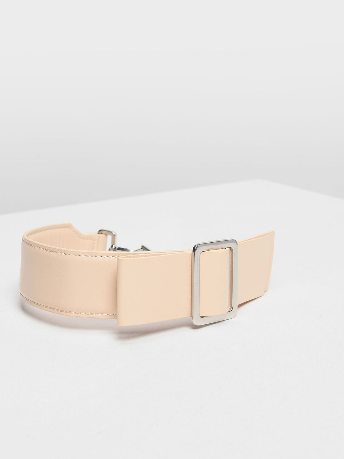 Buckled Bag Strap, Pink, hi-res