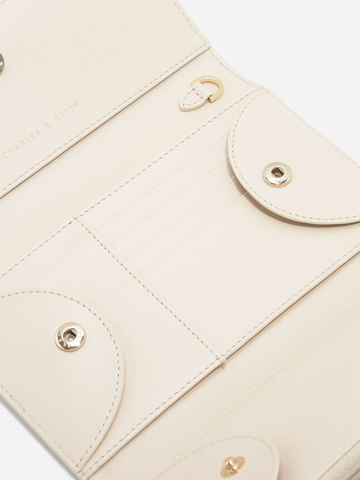 Front Flap Wallet, Ivory, hi-res