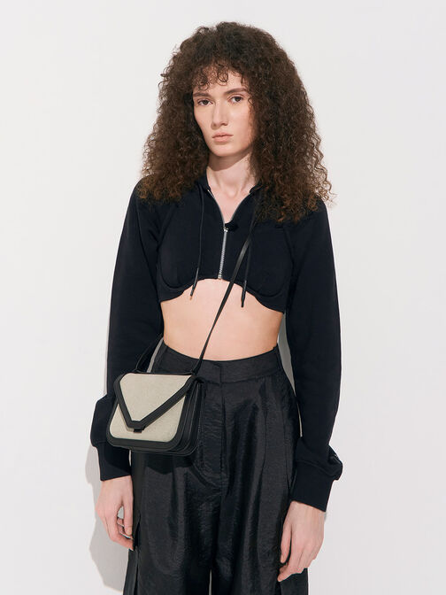 Camelia Canvas Envelope Crossbody Bag, Multi, hi-res