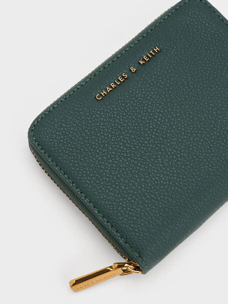 Basic Square Wallet, Green, hi-res