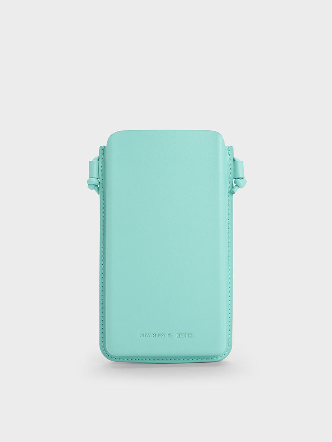 Camelia Phone Pouch, Turquoise, hi-res