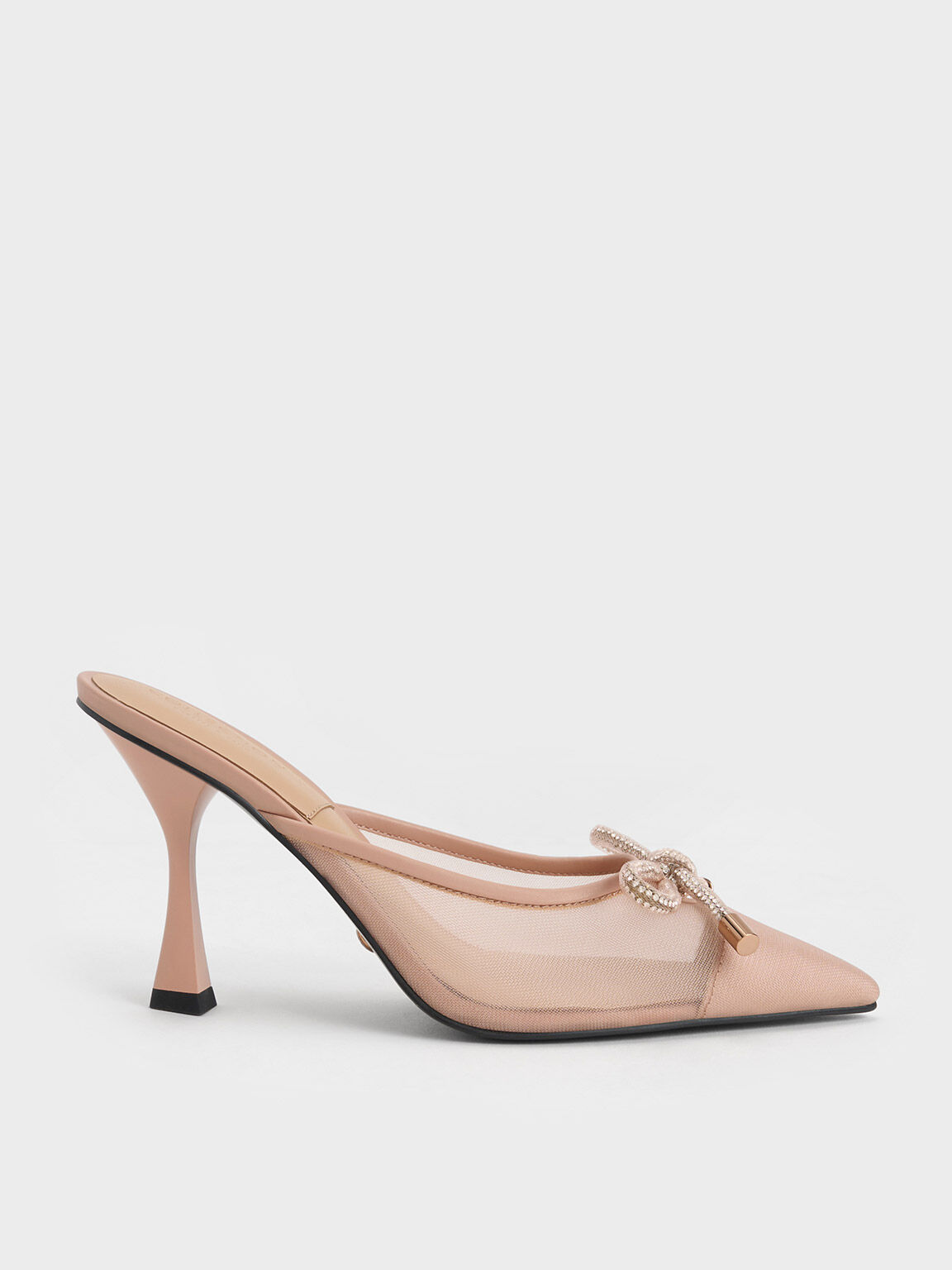 Bow shop tie mules