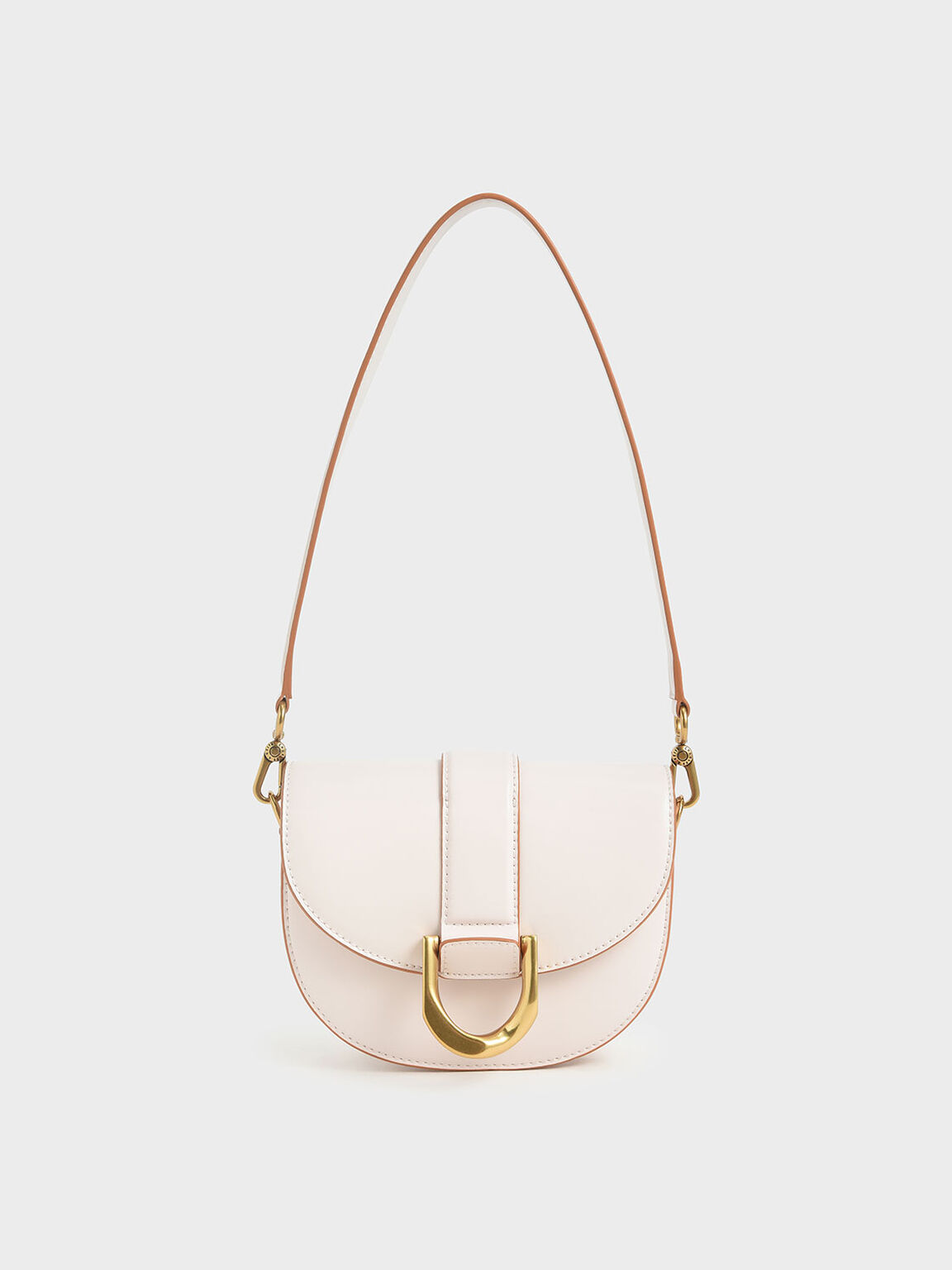 Mini Gabine Saddle Bag, Pink, hi-res