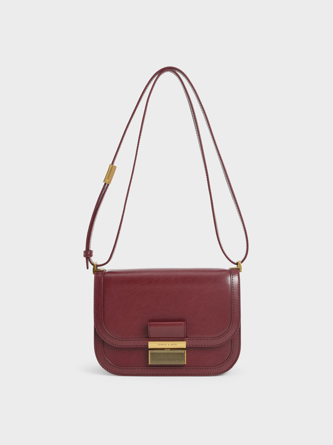 Charlot Crossbody Bag, Burgundy, hi-res