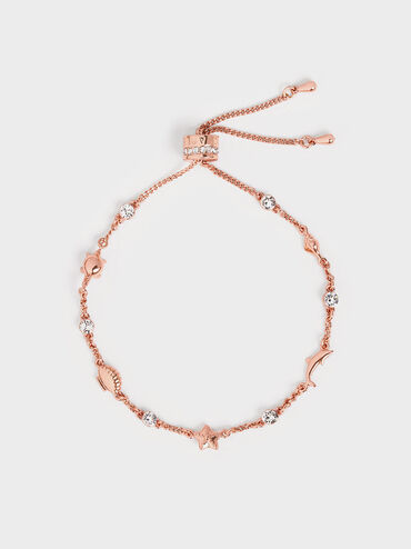 Oceana Crystal Bracelet, Rose Gold, hi-res