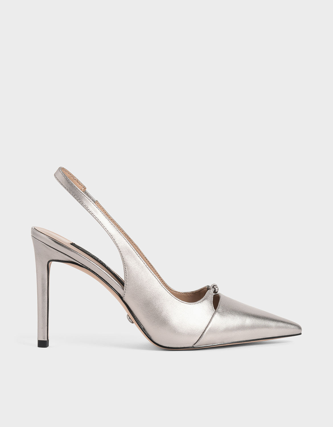 champagne slingback shoes