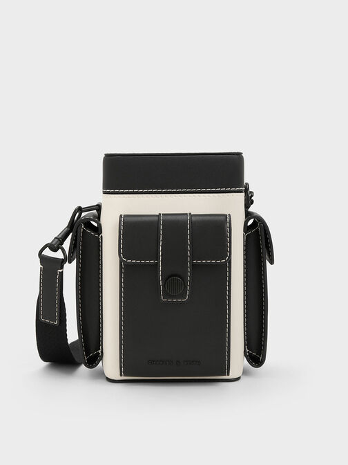 Bronte Multi-Pocket Crossbody Bag, Multi, hi-res