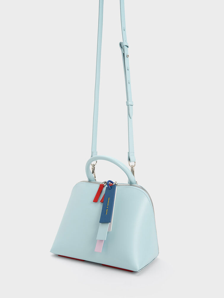 Cockade Bowling Bag, Blue, hi-res
