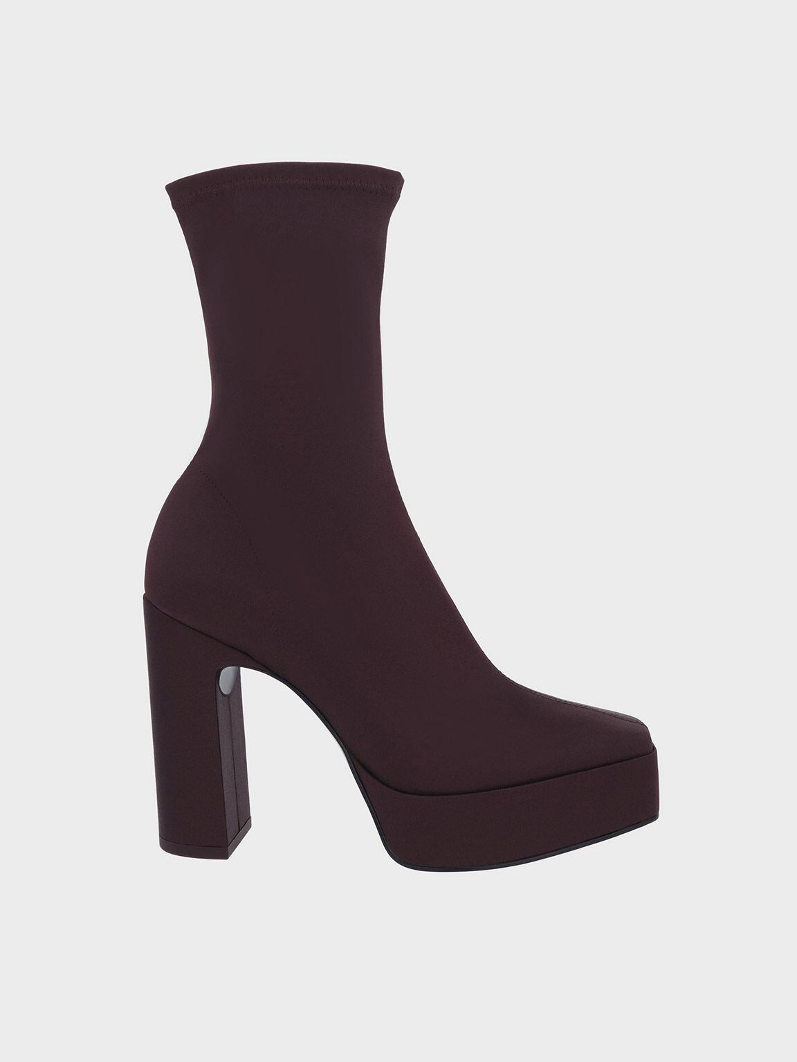 Booties with thick heel clearance
