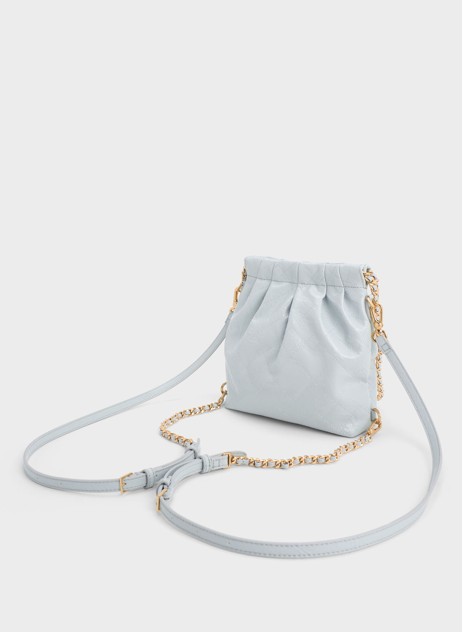 Duo Chain-Handle Two-Way Backpack, Sea Salt Blue, hi-res
