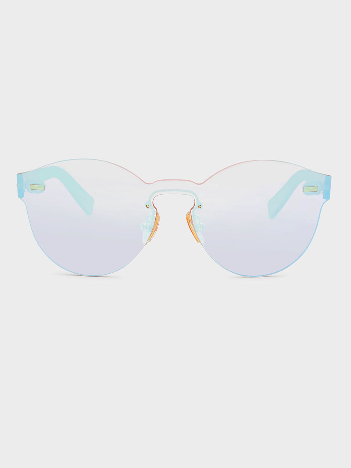 Pink Oval Sunglasses Charles Keith Kw