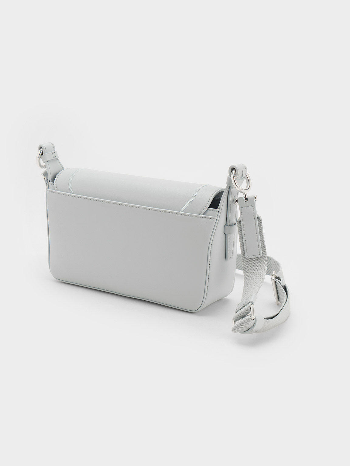 Astra Chain Handle Bag, Light Grey, hi-res