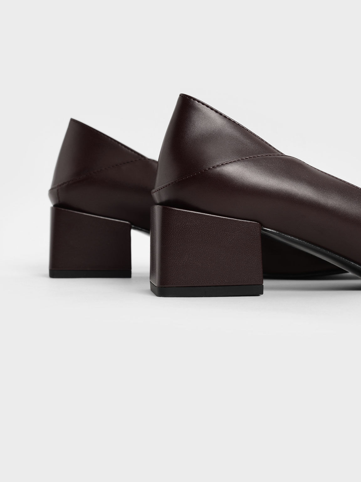 Block Heel Penny Loafers, Multi, hi-res