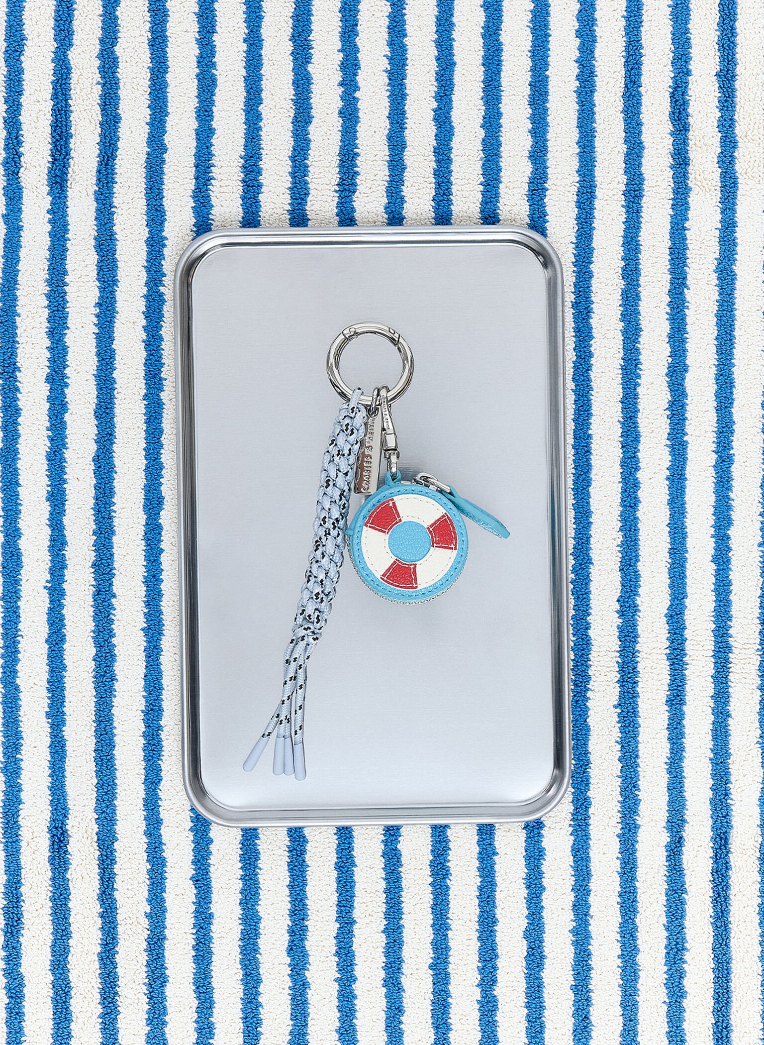 Swim Ring Charm, Light Blue, hi-res