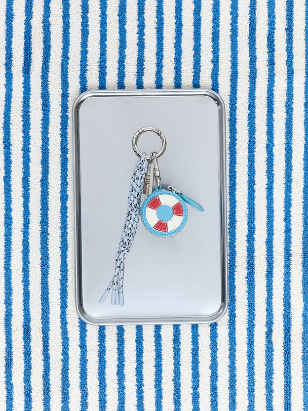 Swim Ring Charm, Light Blue, hi-res
