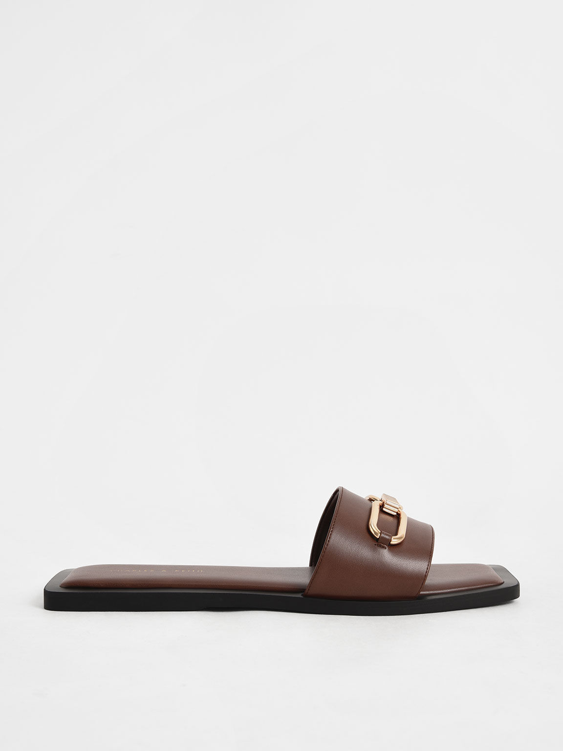 womens metallic slide sandals