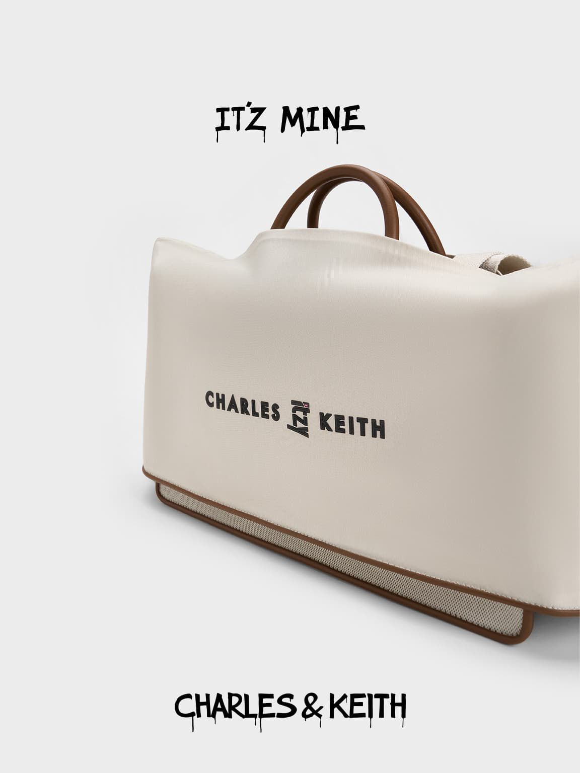 Astra Canvas Tote Bag, Chocolate, hi-res