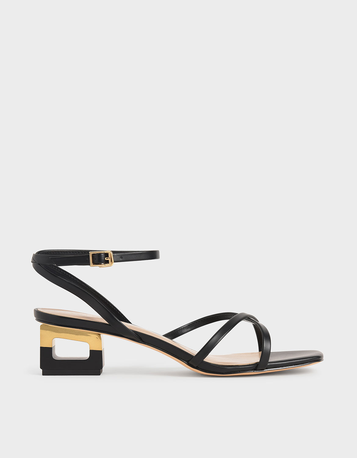 midi heel sandals