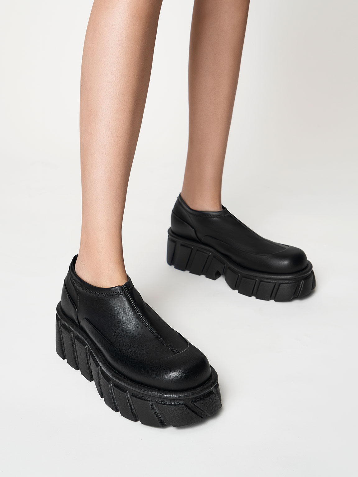 Aberdeen Slip-On Sneakers, Black, hi-res