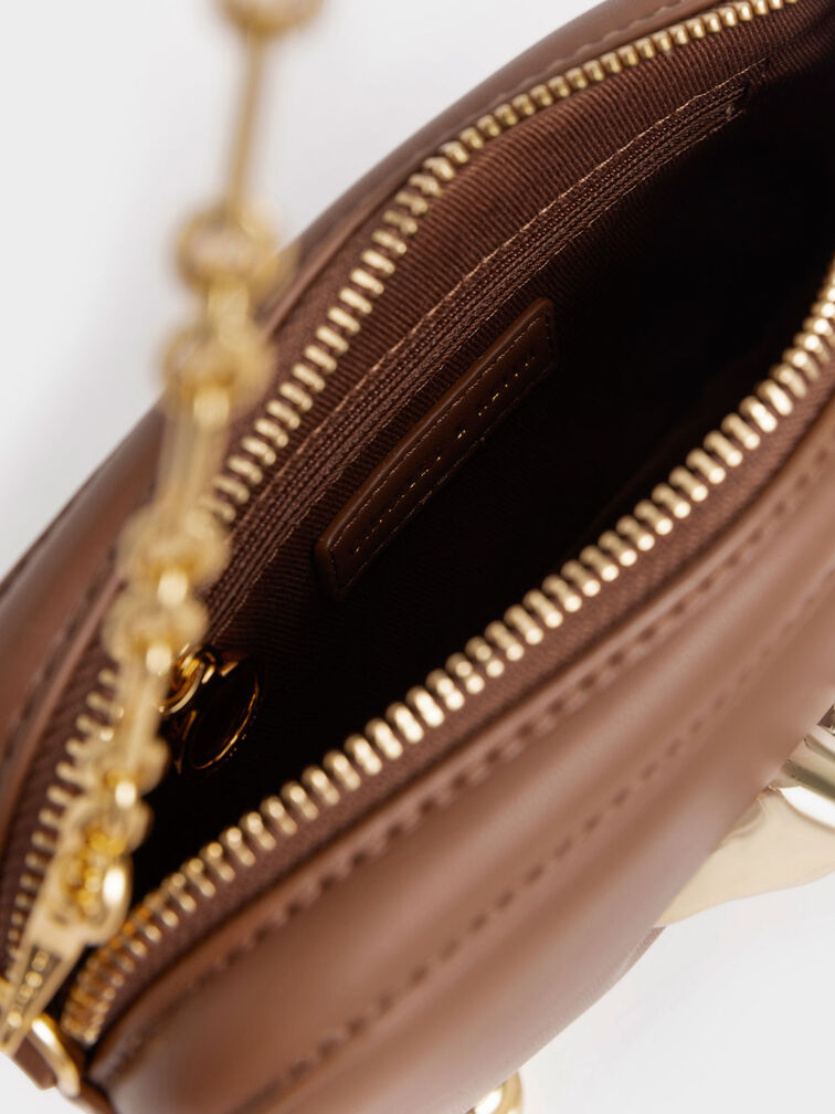 Calliope Crossbody Bag, Chocolate, hi-res
