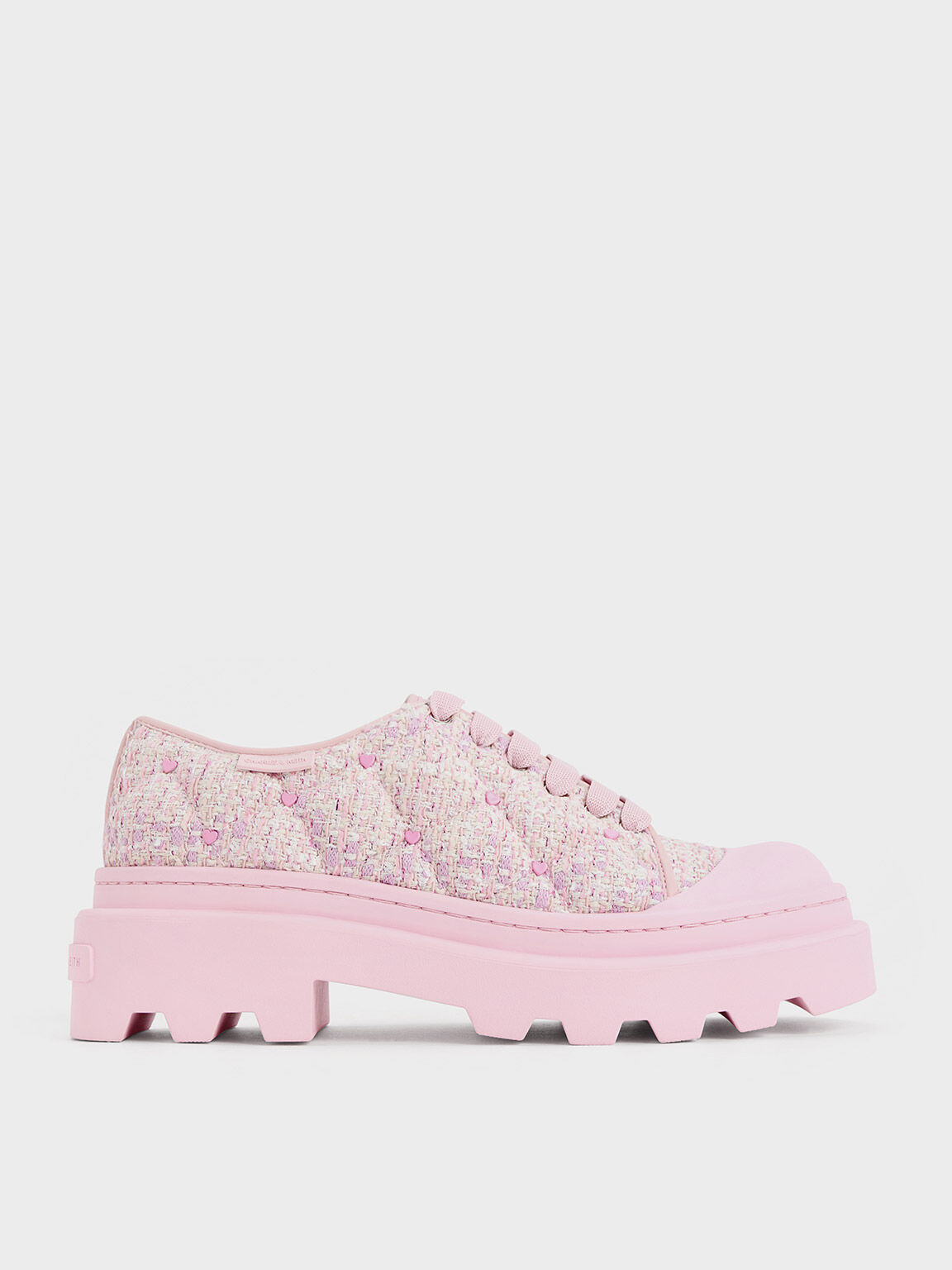 Buffalo Corin low platform sneakers in pink | ASOS