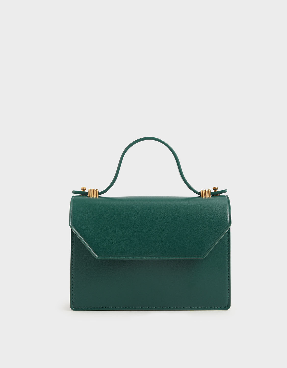 dark green clutch