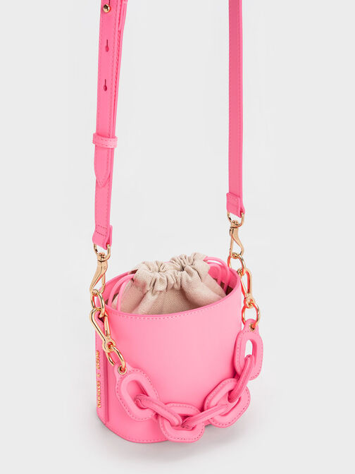 Catena Bucket Bag, Pink, hi-res