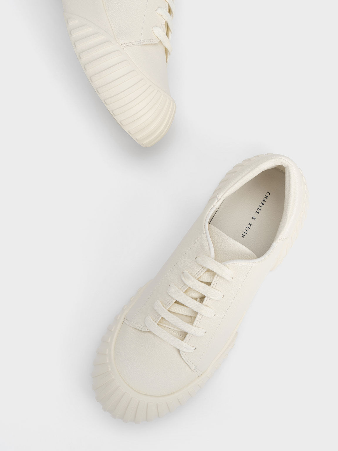 Adrian Chunky Sole Sneakers, Chalk, hi-res