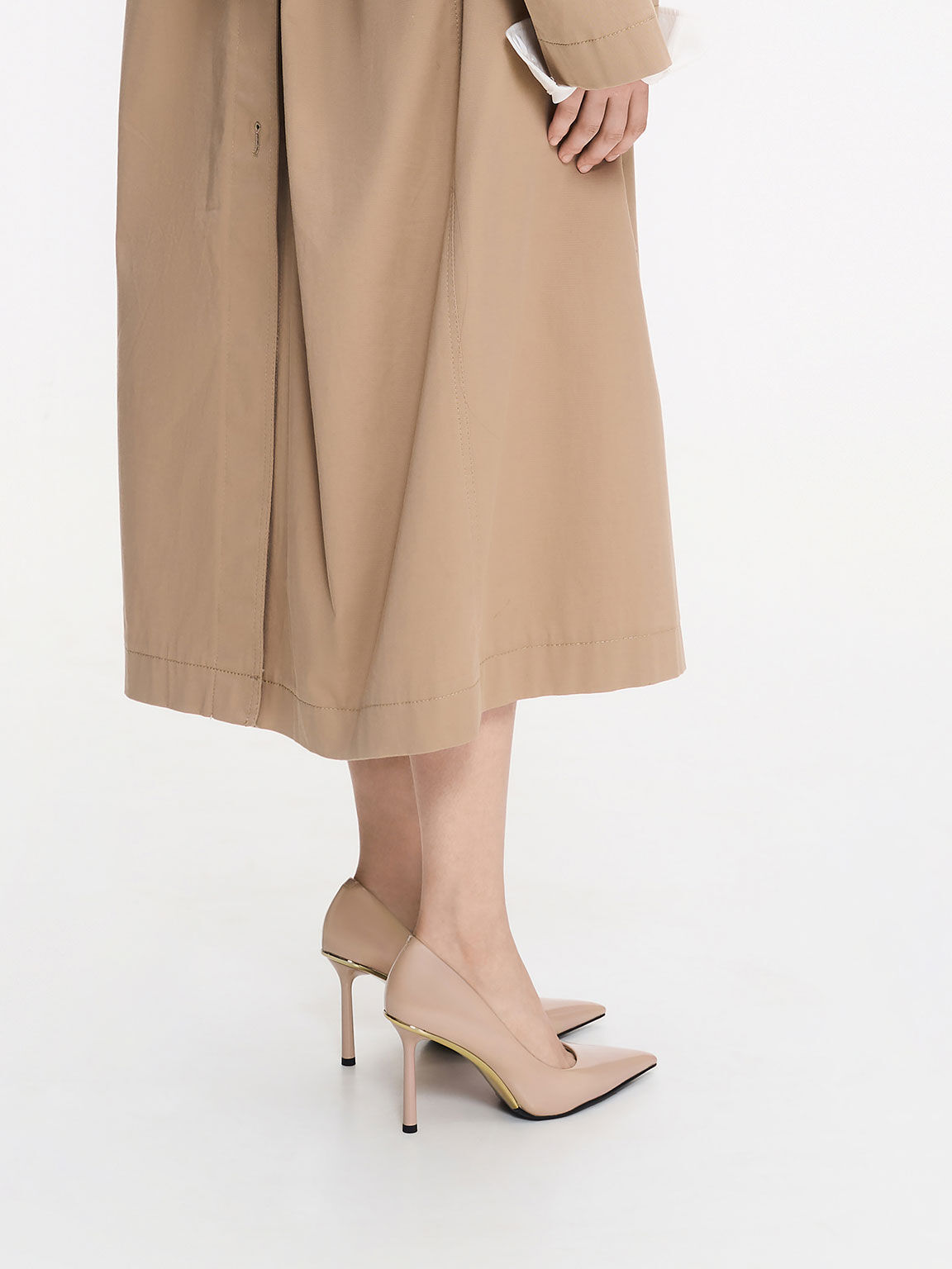 Nude patent stilettos sales