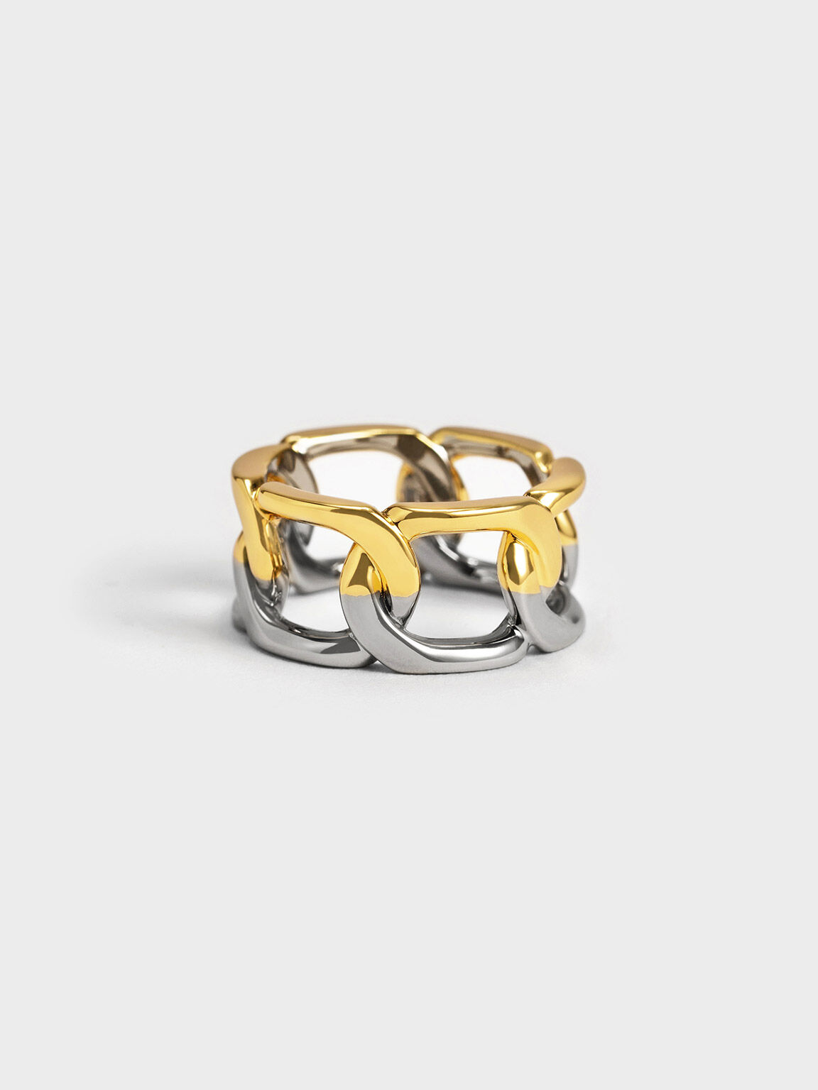 Gabine Chain-Link Ring, Multi, hi-res