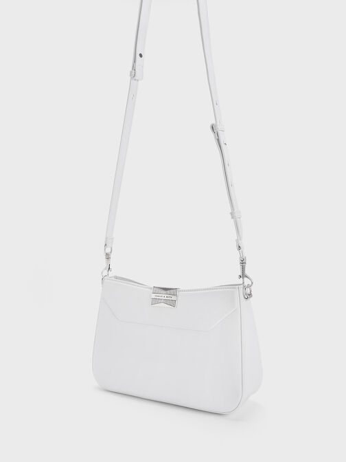 Kalinda Shoulder Bag, White, hi-res