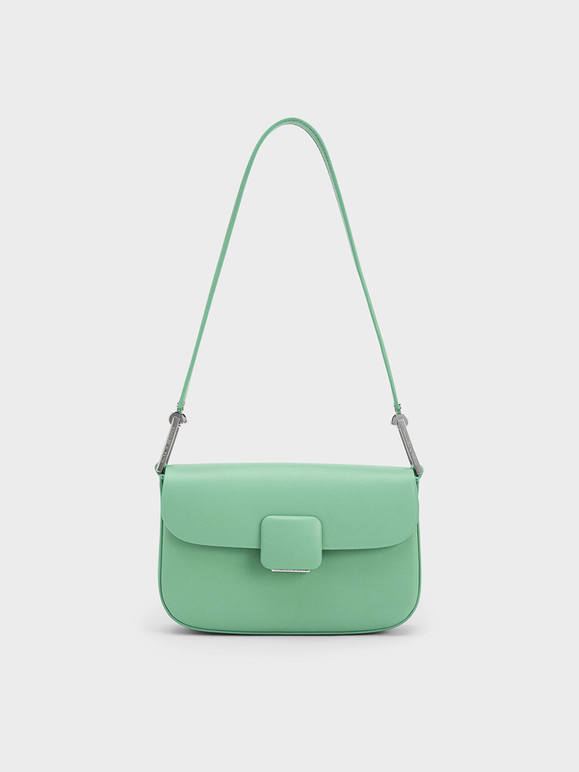 Push lock shoulder sales bag charles keith