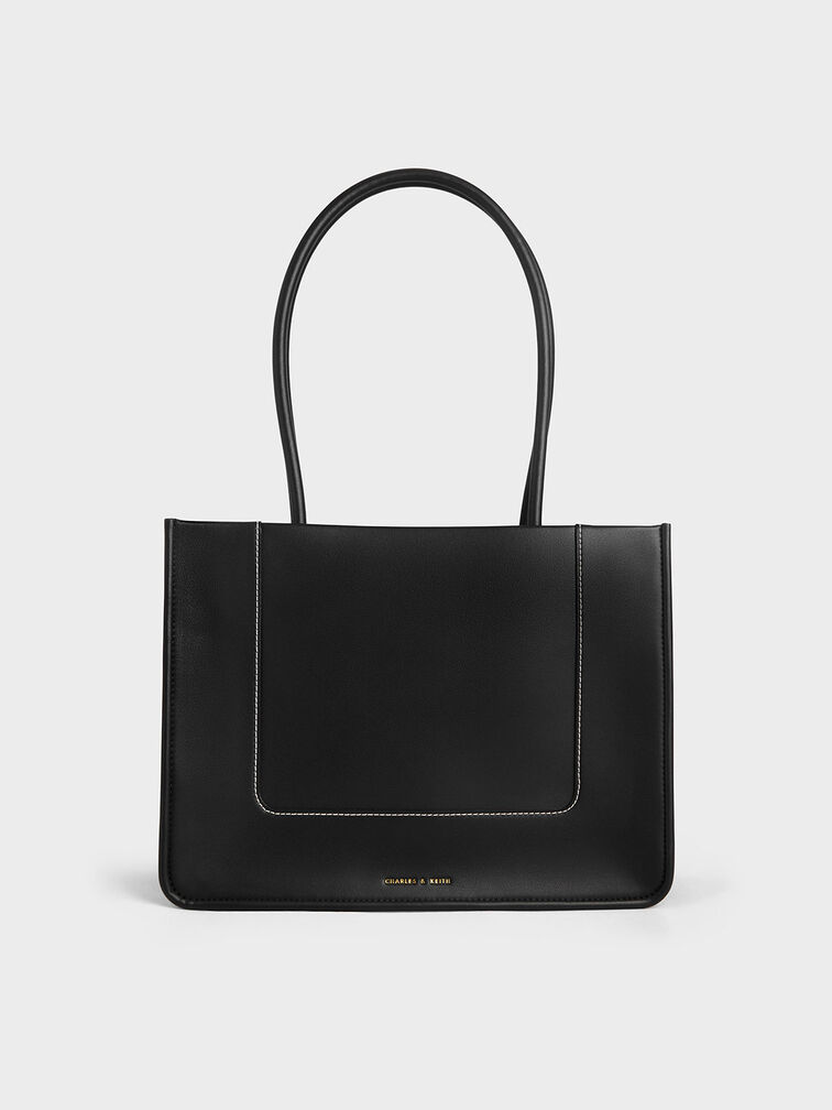 Daylla Tote Bag, Black, hi-res