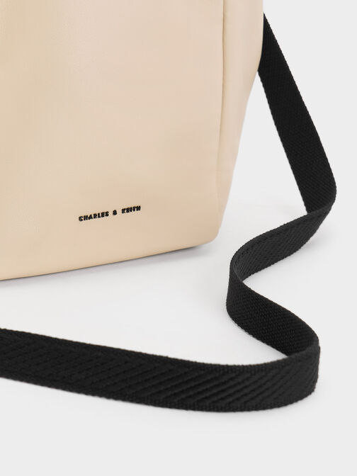 Sianna Slouchy Tote Bag, Beige, hi-res