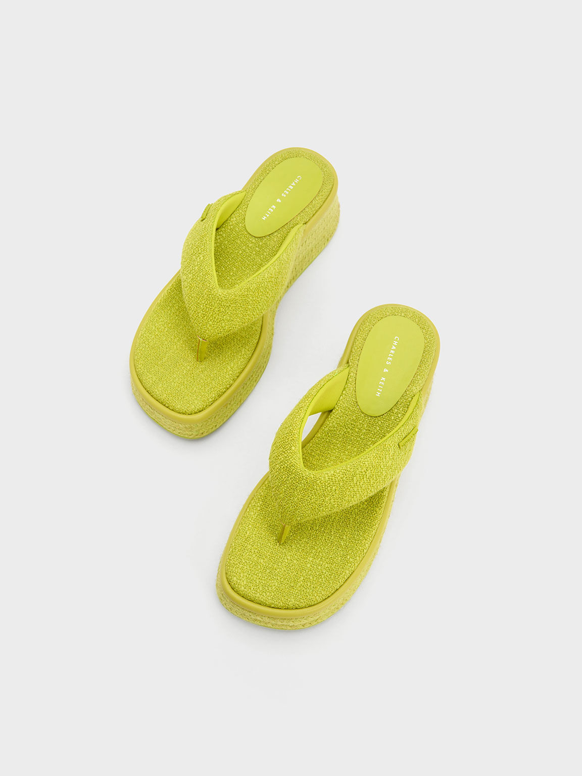 Neon discount thong sandals