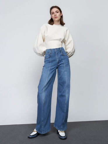Chunky Chain Link Loafers, Multi, hi-res