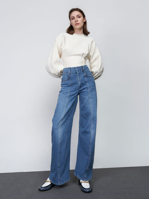 Chunky Chain Link Loafers, Multi, hi-res