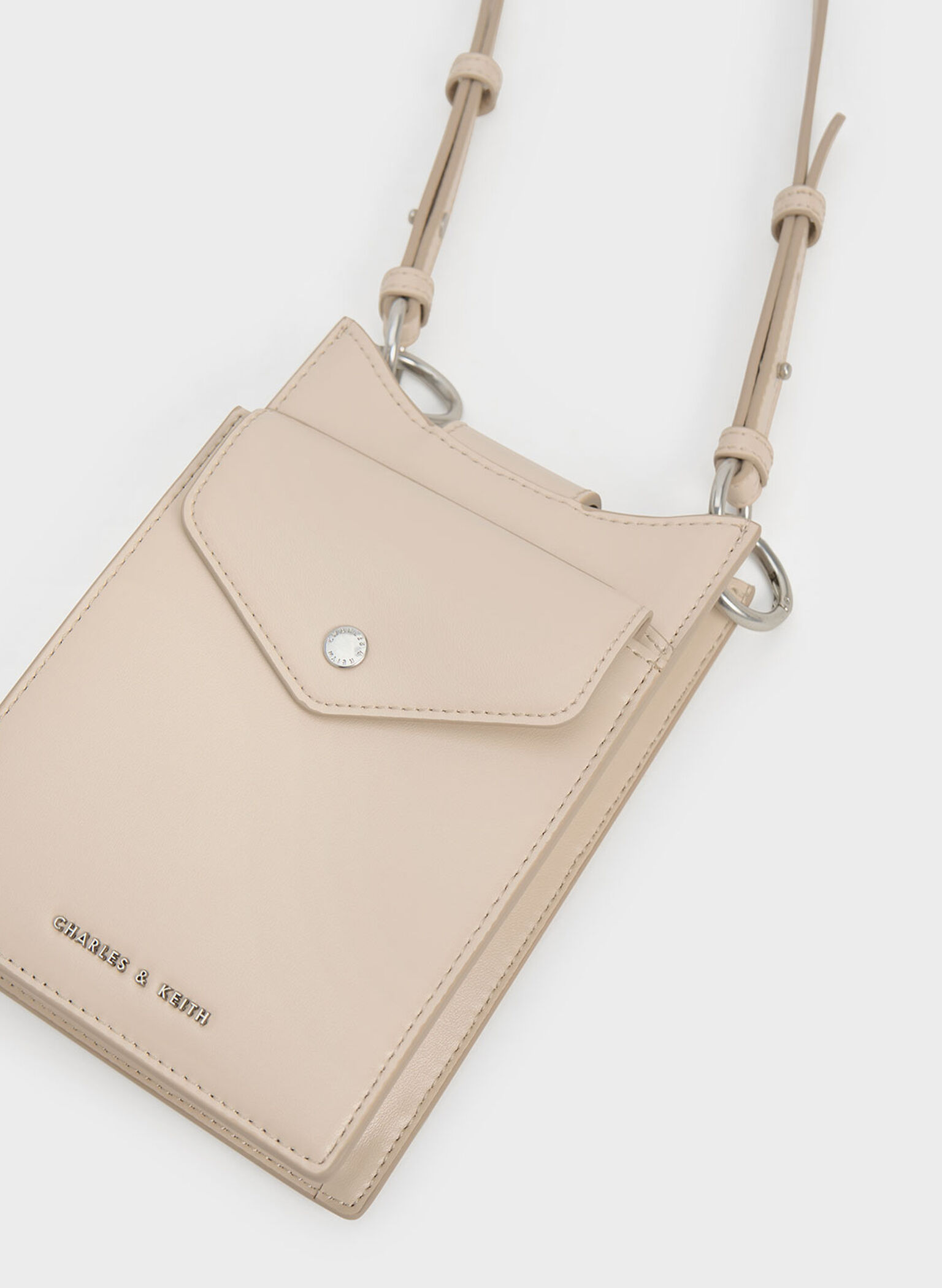 Winslet Belted Phone Pouch, Oat, hi-res