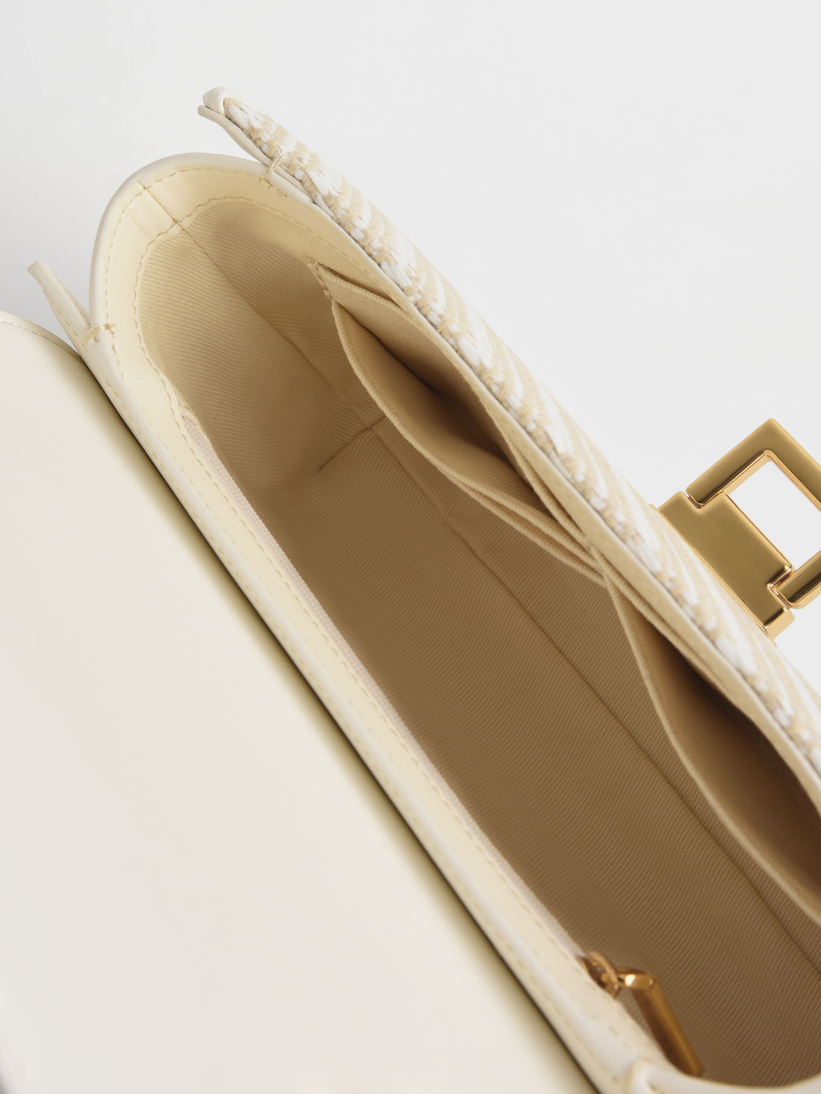 Charles and keith woven bag sales