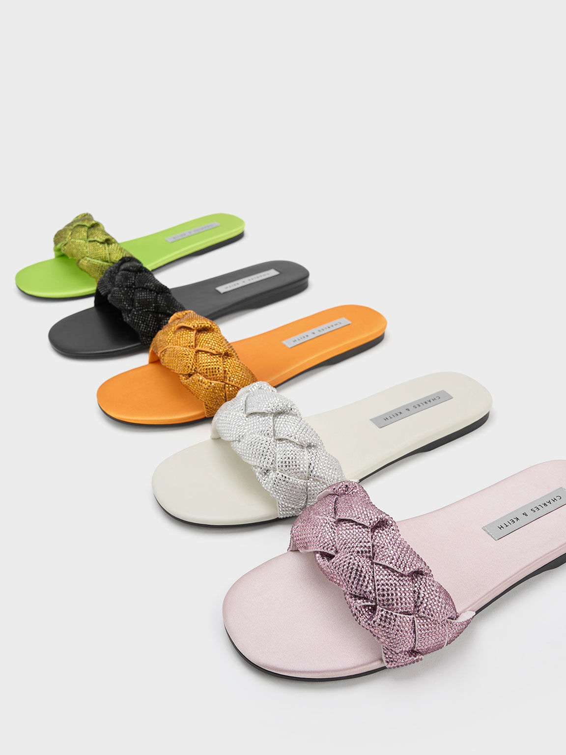 Gem slide sandals sale