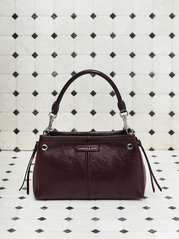 Bolso de mano Noane, Wineberry Red, hi-res