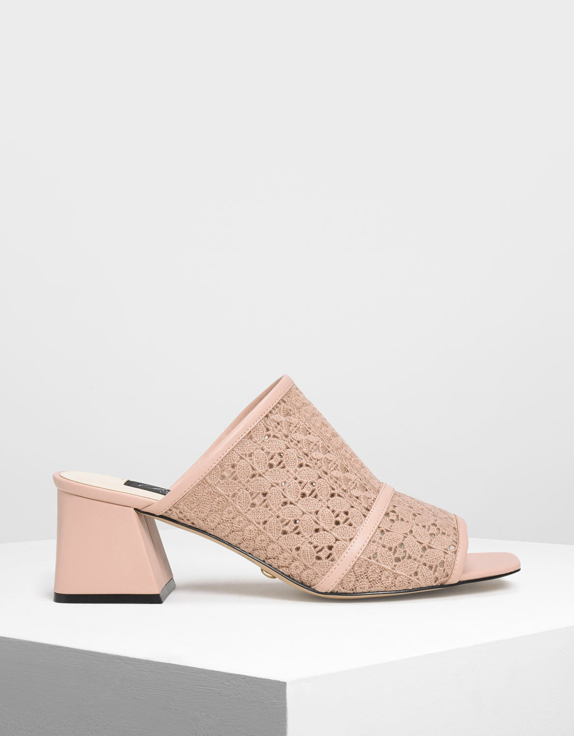 slide block heels