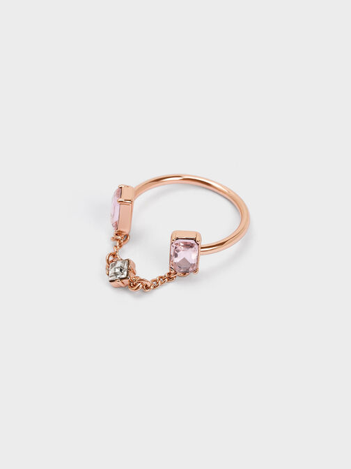 Gold Leonora Ring - CHARLES & KEITH US